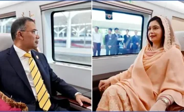 প্রধানমন্ত্রী তারেক রহমান ‘বুলেট ট্রেনে’ ডালিয়ান থেকে বেইজিংয়ের পথে