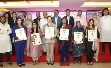 এভিয়েশন ও পর্যটন খাতে অবদান, স্বীকৃতি পেলেন ১০ নারী